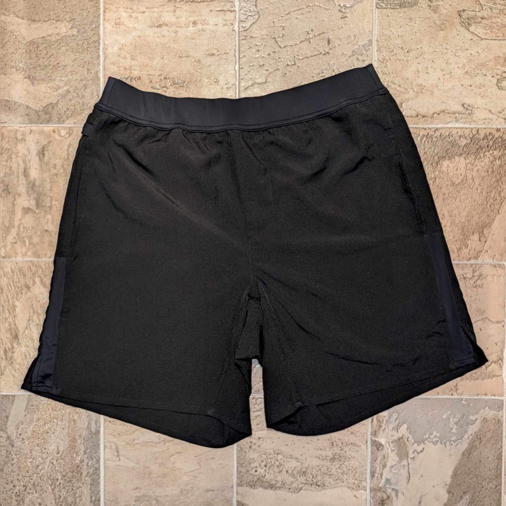 PTULA - P’TULA Men’s Athletic Shorts - (Black) - Like New Condition - Picture 2 of 5
